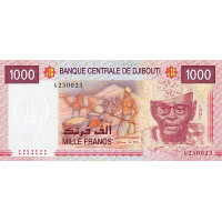Банкнота 1000 франков (Джибути, 2005 года). Арт БИД-1000